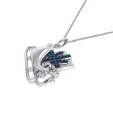 Photo of Sleigh Ride 1/5 Carat T.W. Pendant 14K White Gold [CP992W]