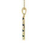 Photo of Candy Cane 1/6 CT. T.W. Pendant 10K Yellow Gold [CP977Y]