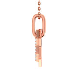 Photo of Proxima 1/8 CT. T.W. Pendant 10K Rose Gold [CP986R]