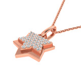 Photo of Proxima 1/8 CT. T.W. Pendant 10K Rose Gold [CP986R]