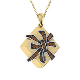 Photo of Presents 1/3 CT. T.W. Pendant 14K Yellow Gold [CP981Y]