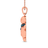 Photo of Gingy 1/10 Carat T.W. Pendant 14K Rose Gold [CP990R]