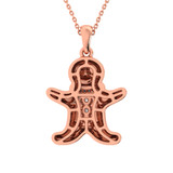 Photo of Gingy 1/10 Carat T.W. Pendant 14K Rose Gold [CP990R]