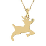 Photo of Vixen 1/20 CT. T.W. Pendant 14K Yellow Gold [CP991Y]