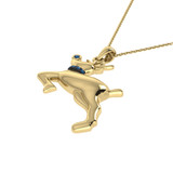 Photo of Vixen 1/20 CT. T.W. Pendant 14K Yellow Gold [CP991Y]