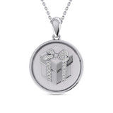 Photo of Glee 1/10 Carat T.W. Pendant 14K White Gold [CP984W]