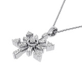 Photo of Nip 1/8 Carat T.W. Pendant 14K White Gold [CP979W]