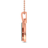 Photo of Flock 1/5 Carat T.W. Pendant 10K Rose Gold [CP982R]