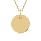 Photo of Flock 1/5 Carat T.W. Pendant 14K Yellow Gold [CP982Y]