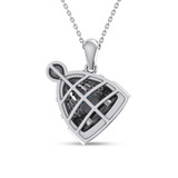 Photo of Frosty Hat 1/3 Carat T.W. Pendant 10K White Gold [CP975W]