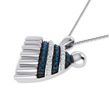 Photo of Frosty Hat 1/3 Carat T.W. Pendant 10K White Gold [CP975W]