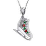 Photo of Winter 1/10 CT. T.W. Pendant 14K White Gold [CP974W]