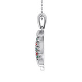 Photo of Winter 1/10 CT. T.W. Pendant 14K White Gold [CP974W]