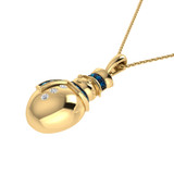 Photo of Jolle 1/7 CT. T.W. Pendant 10K Yellow Gold [CP978Y]