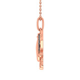 Photo of Sleigh Ride 1/5 CT. T.W. Pendant 10K Rose Gold [CP992R]