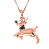 Photo of Vixen 1/20 Carat T.W. Pendant 14K Rose Gold [CP991R]