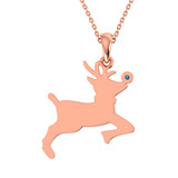Photo of Vixen 1/20 Carat T.W. Pendant 14K Rose Gold [CP991R]