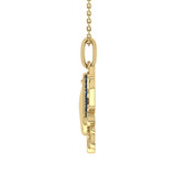 Photo of Sleigh Ride 1/5 CT. T.W. Pendant 14K Yellow Gold [CP992Y]