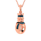 Photo of Jolle 1/7 CT. T.W. Pendant 10K Rose Gold [CP978R]