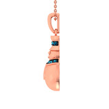 Photo of Jolle 1/7 CT. T.W. Pendant 10K Rose Gold [CP978R]
