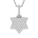 Photo of Proxima 1/8 Carat T.W. Pendant 10K White Gold [CP986W]