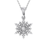 Photo of Iclyn 1/10 Carat T.W. Pendant 14K White Gold [CP980W]