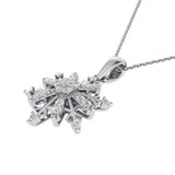 Photo of Iclyn 1/10 Carat T.W. Pendant 14K White Gold [CP980W]
