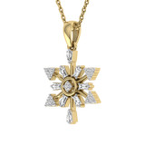 Photo of Nip 1/8 CT. T.W. Pendant 10K Yellow Gold [CP979Y]