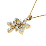 Photo of Nip 1/8 CT. T.W. Pendant 10K Yellow Gold [CP979Y]