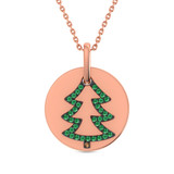 Photo of Flock 1/5 Carat T.W. Pendant 14K Rose Gold [CP982R]