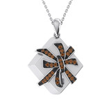 Photo of Presents 1/3 CT. T.W. Pendant 10K White Gold [CP981W]