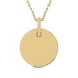 Photo of Spruce 1/6 CT. T.W. Pendant 14K Yellow Gold [CP983Y]