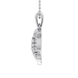 Photo of Elsa 1/20 CT. T.W. Pendant 14K White Gold [CP985W]