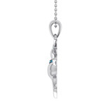 Photo of Vixen 1/20 CT. T.W. Pendant 10K White Gold [CP991W]