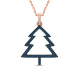 Photo of Cedar 1/3 CT. T.W. Pendant 10K Rose Gold [CP973R]