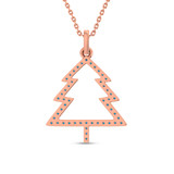 Photo of Cedar 1/3 CT. T.W. Pendant 10K Rose Gold [CP973R]