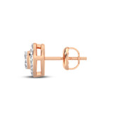 Photo of Nola 1/4 CT. T.W. Diamond Earring 10K Rose Gold [CE1210R]