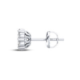 Photo of Alani 1/2 Carat T.W. Diamond Earring 10K White Gold [CE1213W]
