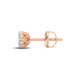 Photo of Azariah 1/4 Carat T.W. Diamond Earring 14K Rose Gold [CE1212R]
