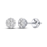 Photo of Azariah 1/4 CT. T.W. Diamond Earring 14K White Gold [CE1212W]