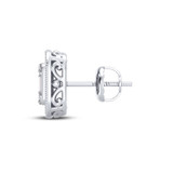 Photo of Aster 1/2 Carat T.W. Diamond Earring 14K White Gold [CE1209W]