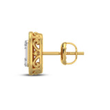 Photo of Aster 1/2 CT. T.W. Diamond Earring 14K Yellow Gold [CE1209Y]
