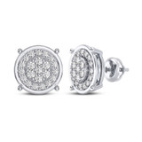 Photo of Amara 1/2 Carat T.W. Diamond Earring 14K White Gold [CE1208W]