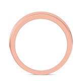 Photo of Salima 1 1/10 ct tw. Blue Diamond Round Solitaire Trio Set 14K Rose Solid Gold [BT215RM]