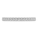 Photo of Dmitri 2 1/5 Carat T.W. Diamond Cushion Solitaire Bridal Set 14K White Gold [BT5020WL]