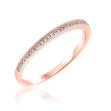 Photo of Zoey 1/2 Carat T.W. Diamond Oval Cluster Bridal Set 14K Rose Gold [BT208RL]