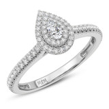 Photo of Kemina 1 1/10 ct tw. Lab Grown Diamond Round Solitaire Bridal Set 950 Platinum [BT5884PE-C000]