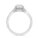 Photo of Margot 3/4 CT. T.W. Diamond Fancy Cluster Bridal Set 10K White Gold [BT493WE-C000]