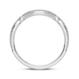 Photo of Gage 1/2 CT. T.W. Diamond Round Cluster Bridal Set 10K White Gold [BT207WL]