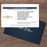Trissa 1 ct tw. Diamond Princess Solitaire Engagement Ring 14K Rose Gold
